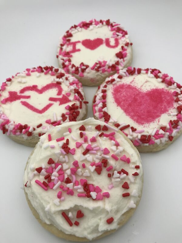 Gluten Free Frosted and Decorated Cookies (Pack of 2)